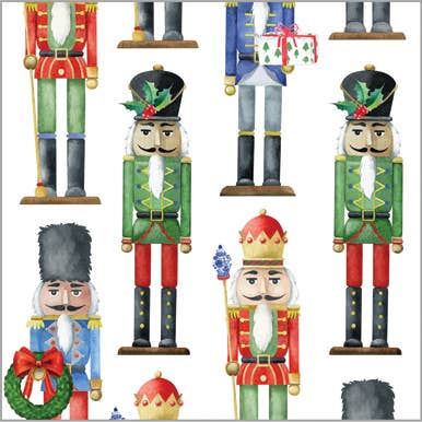 Nutcrackers Gift Wrap Sheets